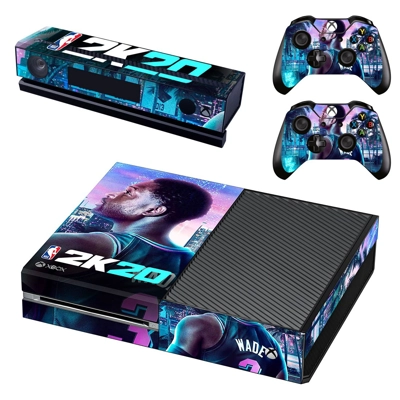 NBA 2K20 decal skin for Xbox one Console and 2 Controllers