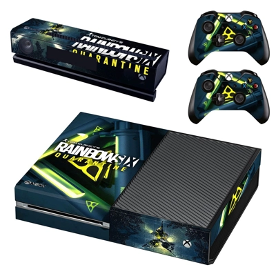 Rainbow Six Quarantine decal skin for Xbox one Console and 2 Controllers