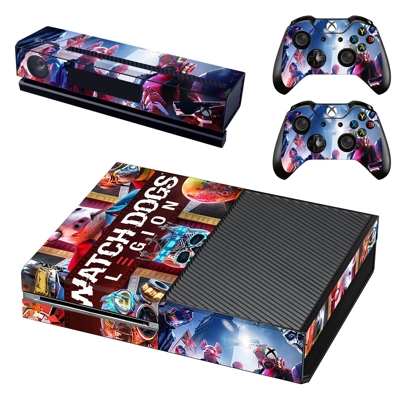 Watch Dogs legion decal skin for Xbox one Console and 2 Controllers
