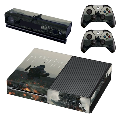 Death Stranding decal skin for Xbox one Console and 2 Cont.. Death Stranding decal skin for Xbox one Console and 2 Cont..