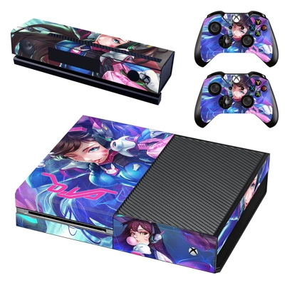Overwatch decal skin for Xbox one Console and 2 Controllers