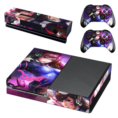 Overwatch decal skin for Xbox one Console and 2 Controllers