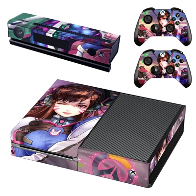 Overwatch decal skin for Xbox one Console and 2 Controllers