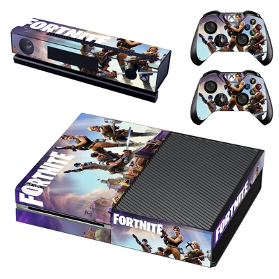 Fortnite decal skin for Xbox one Console and 2 Controllers