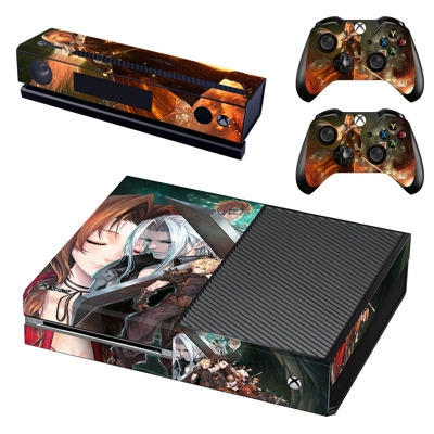 Final Fantasy 7 remake decal skin for Xbox one Console and.. Final Fantasy 7 remake decal skin for Xbox one Console and..
