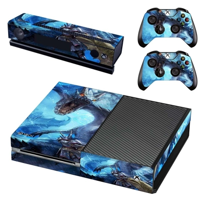 Monster Hunter World iceborne decal skin for Xbox one Cons.. Monster Hunter World iceborne decal skin for Xbox one Cons..