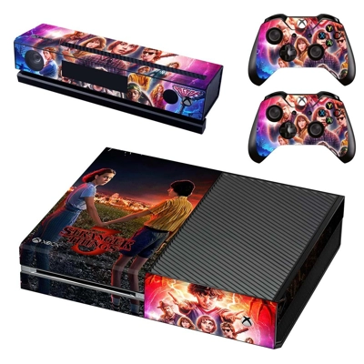 Stranger Things decal skin for Xbox one Console and 2 Cont.. Stranger Things decal skin for Xbox one Console and 2 Cont..