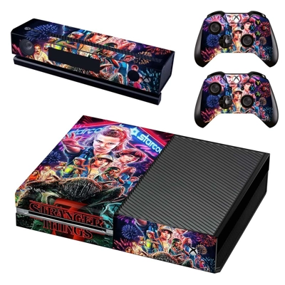 Stranger Things decal skin for Xbox one Console and 2 Cont.. Stranger Things decal skin for Xbox one Console and 2 Cont..