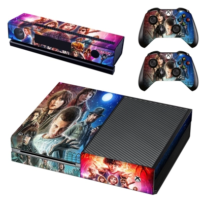 Stranger Things decal skin for Xbox one Console and 2 Cont.. Stranger Things decal skin for Xbox one Console and 2 Cont..