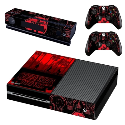 Stranger Things decal skin for Xbox one Console and 2 Cont.. Stranger Things decal skin for Xbox one Console and 2 Cont..
