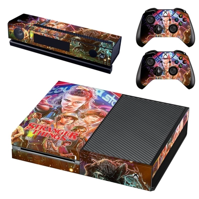Stranger Things decal skin for Xbox one Console and 2 Cont.. Stranger Things decal skin for Xbox one Console and 2 Cont..