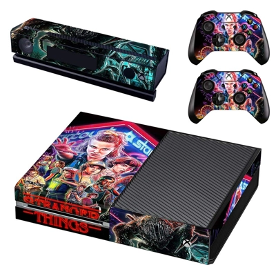 Stranger Things decal skin for Xbox one Console and 2 Cont.. Stranger Things decal skin for Xbox one Console and 2 Cont..