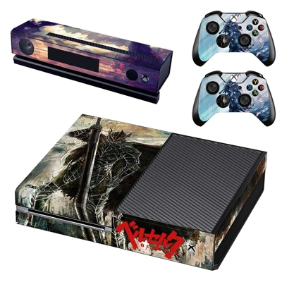 Berserk decal skin for Xbox one Console and 2 Controllers