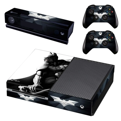 Batman decal skin for Xbox one Console and 2 Controllers Batman decal skin for Xbox one Console and 2 Controllers