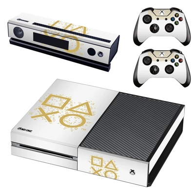 Gamepad decal skin for Xbox one Console and 2 Controllers Gamepad decal skin for Xbox one Console and 2 Controllers