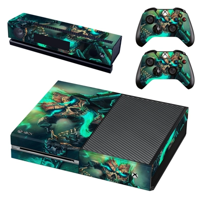 Cool Skull decal skin for Xbox one Console and 2 Controllers Cool Skull decal skin for Xbox one Console and 2 Controllers