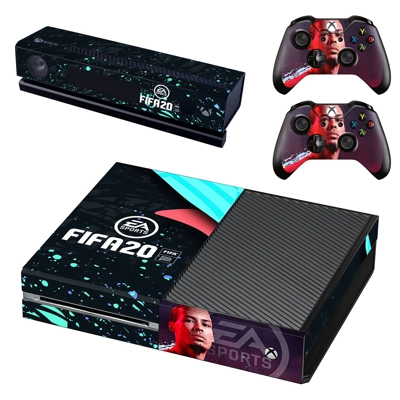 FIFA 20 decal skin for Xbox one Console and 2 Controllers FIFA 20 decal skin for Xbox one Console and 2 Controllers
