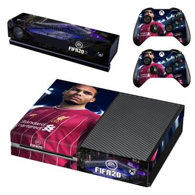 FIFA 20 decal skin for Xbox one Console and 2 Controllers FIFA 20 decal skin for Xbox one Console and 2 Controllers