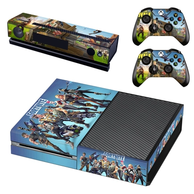 Fortnite decal skin for Xbox one Console and 2 Controllers