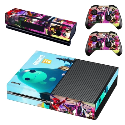 Fortnite decal skin for Xbox one Console and 2 Controllers Fortnite decal skin for Xbox one Console and 2 Controllers