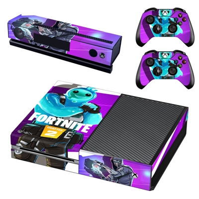 Fortnite decal skin for Xbox one Console and 2 Controllers