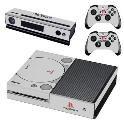Sony Classic PS decal skin for Xbox one Console and 2 Cont.. Sony Classic PS decal skin for Xbox one Console and 2 Cont..