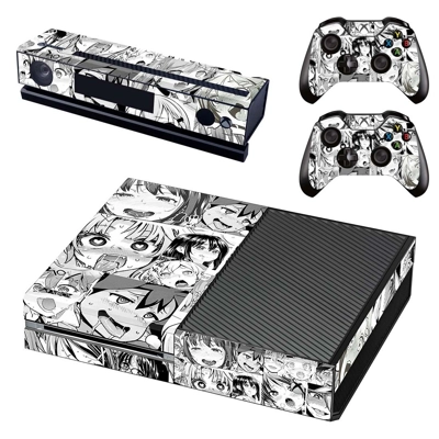Anime Ahegao Girl decal skin for Xbox one Console and 2 Co.. Anime Ahegao Girl decal skin for Xbox one Console and 2 Co..