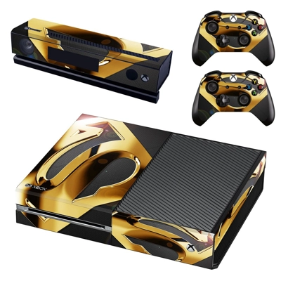 Superman decal skin for Xbox one Console and 2 Controllers Superman decal skin for Xbox one Console and 2 Controllers