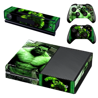 The Incredible Hulk decal skin for Xbox one Console and 2 .. The Incredible Hulk decal skin for Xbox one Console and 2 ..