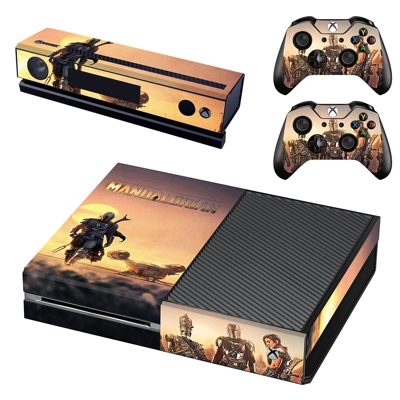 The Mandalorian decal skin for Xbox one Console and 2 Controllers