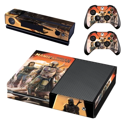The Mandalorian decal skin for Xbox one Console and 2 Controllers