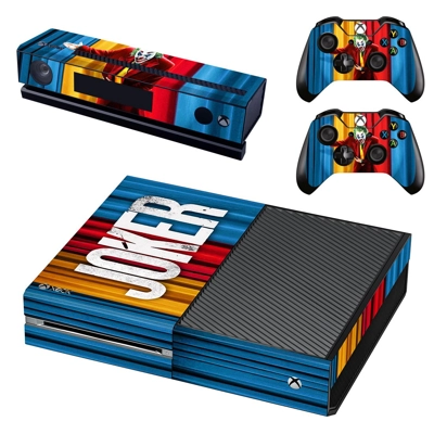The Joker decal skin for Xbox one Console and 2 Controllers The Joker decal skin for Xbox one Console and 2 Controllers