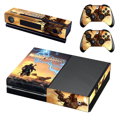 The Mandalorian decal skin for Xbox one Console and 2 Controllers