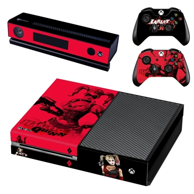 Harley Quinn decal skin for Xbox one Console and 2 Control.. Harley Quinn decal skin for Xbox one Console and 2 Control..