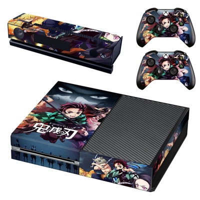 Demon Slayer decal skin for Xbox one Console and 2 Control.. Demon Slayer decal skin for Xbox one Console and 2 Control..