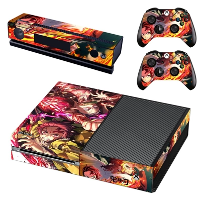 Demon Slayer decal skin for Xbox one Console and 2 Control.. Demon Slayer decal skin for Xbox one Console and 2 Control..