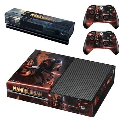 The Mandalorian decal skin for Xbox one Console and 2 Controllers