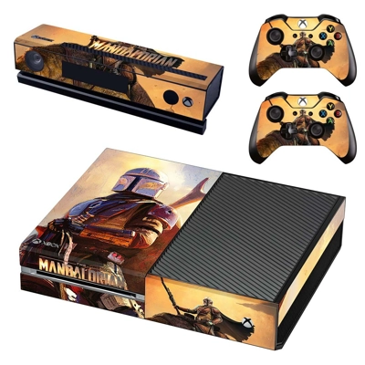 The Mandalorian decal skin for Xbox one Console and 2 Controllers