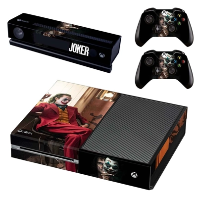 Joker Joaquin Phoenix decal skin for Xbox one Console and 2 Controllers