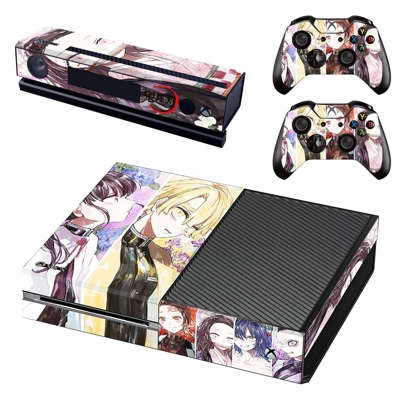 Demon Slayer decal skin for Xbox one Console and 2 Control.. Demon Slayer decal skin for Xbox one Console and 2 Control..