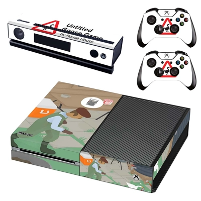 Untitled Goose Game decal skin for Xbox one Console and 2 Controllers
