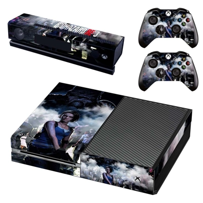 Biohazard RE3 decal skin for Xbox one Console and 2 Contro.. Biohazard RE3 decal skin for Xbox one Console and 2 Contro..