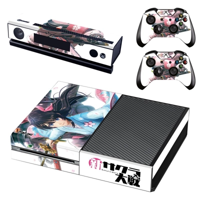 Sakura Wars decal skin for Xbox one Console and 2 Controll.. Sakura Wars decal skin for Xbox one Console and 2 Controll..