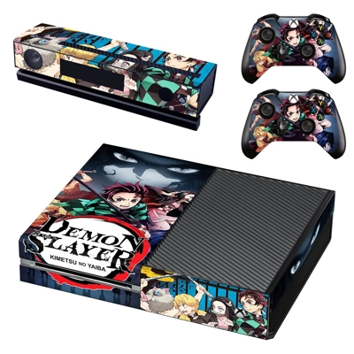 Demon Slayer decal skin for Xbox one Console and 2 Control.. Demon Slayer decal skin for Xbox one Console and 2 Control..
