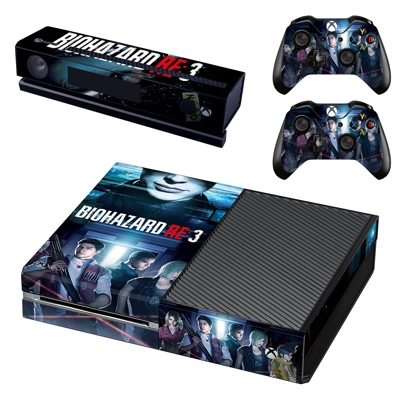 Biohazard RE3 decal skin for Xbox one Console and 2 Contro.. Biohazard RE3 decal skin for Xbox one Console and 2 Contro..