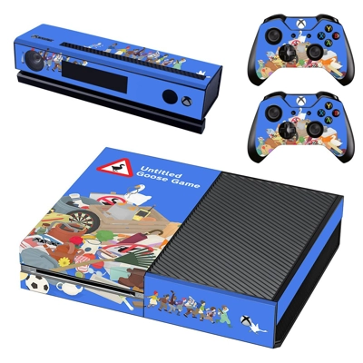 Untitled Goose Game decal skin for Xbox one Console and 2 Controllers