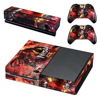 Nioh 2 decal skin for Xbox one Console and 2 Controllers Nioh 2 decal skin for Xbox one Console and 2 Controllers