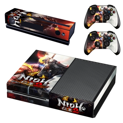 Nioh 2 decal skin for Xbox one Console and 2 Controllers Nioh 2 decal skin for Xbox one Console and 2 Controllers