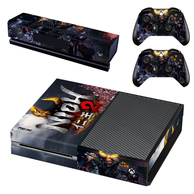 Nioh 2 decal skin for Xbox one Console and 2 Controllers Nioh 2 decal skin for Xbox one Console and 2 Controllers