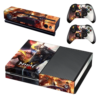 Nioh 2 decal skin for Xbox one Console and 2 Controllers Nioh 2 decal skin for Xbox one Console and 2 Controllers